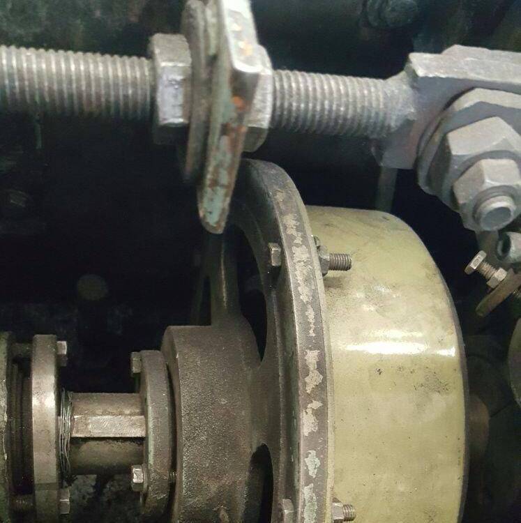 伐木堆垛起重机用国产工业气胎式离合器10CB300 142197JA