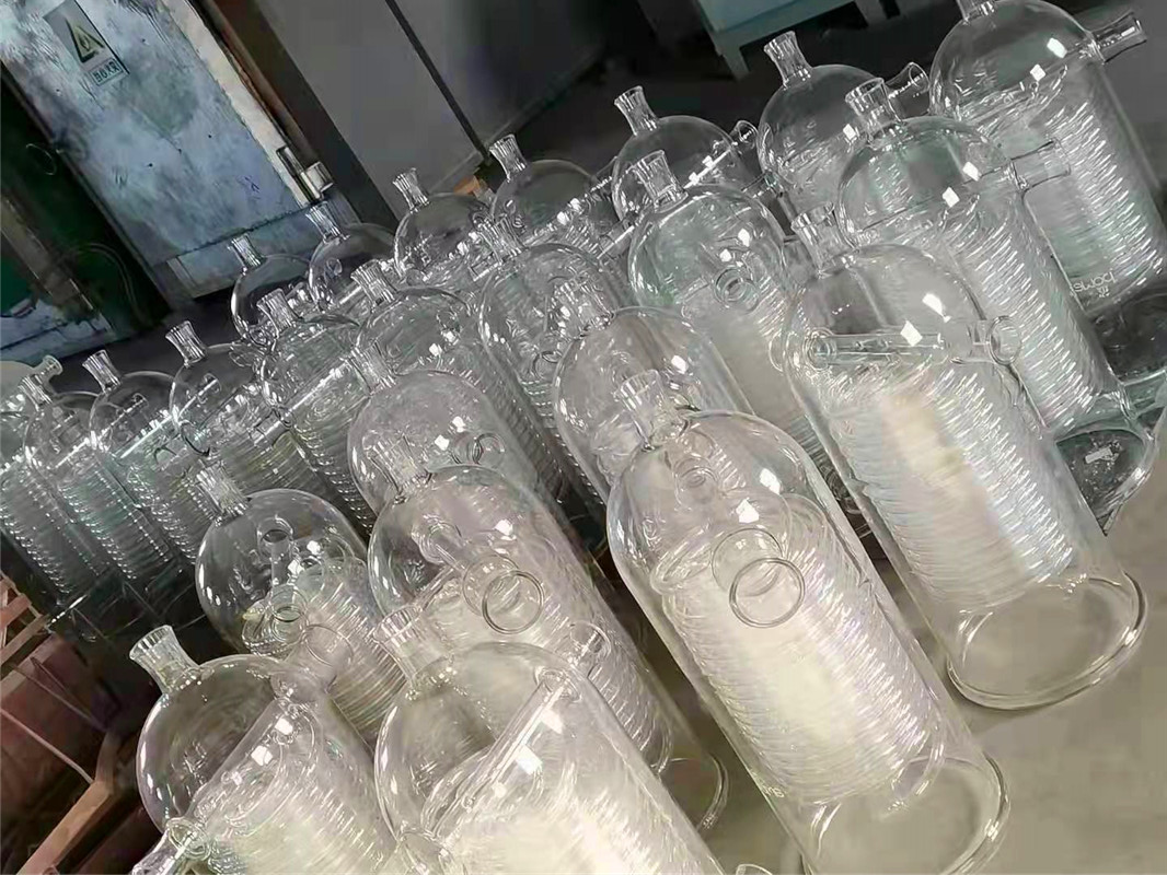 华星供应 玻璃盘管换热器 加工定制 玻璃盘管换热器