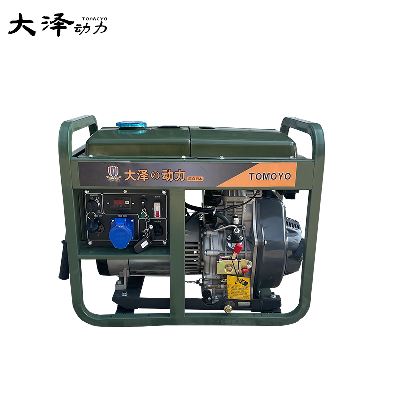 6千瓦柴油发电机小型电启动大泽动力