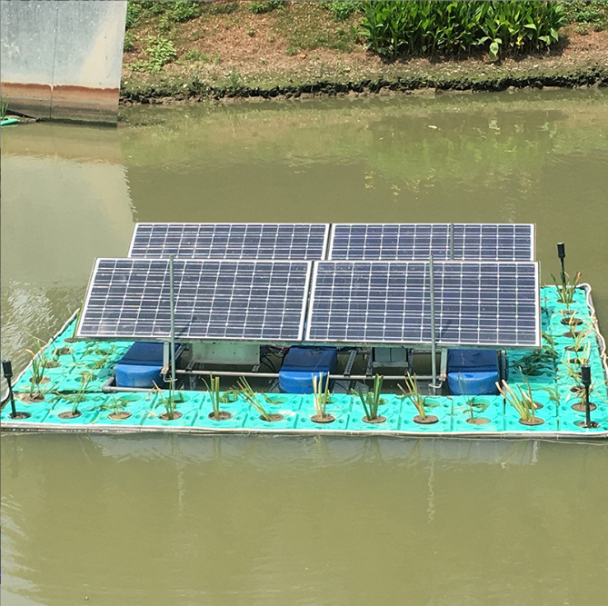 太阳能曝气机 大流量 污水治理增氧