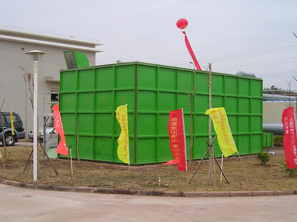 玻璃钢生物除臭箱 工厂污水垃圾站工业臭气废气处理装置除臭设备