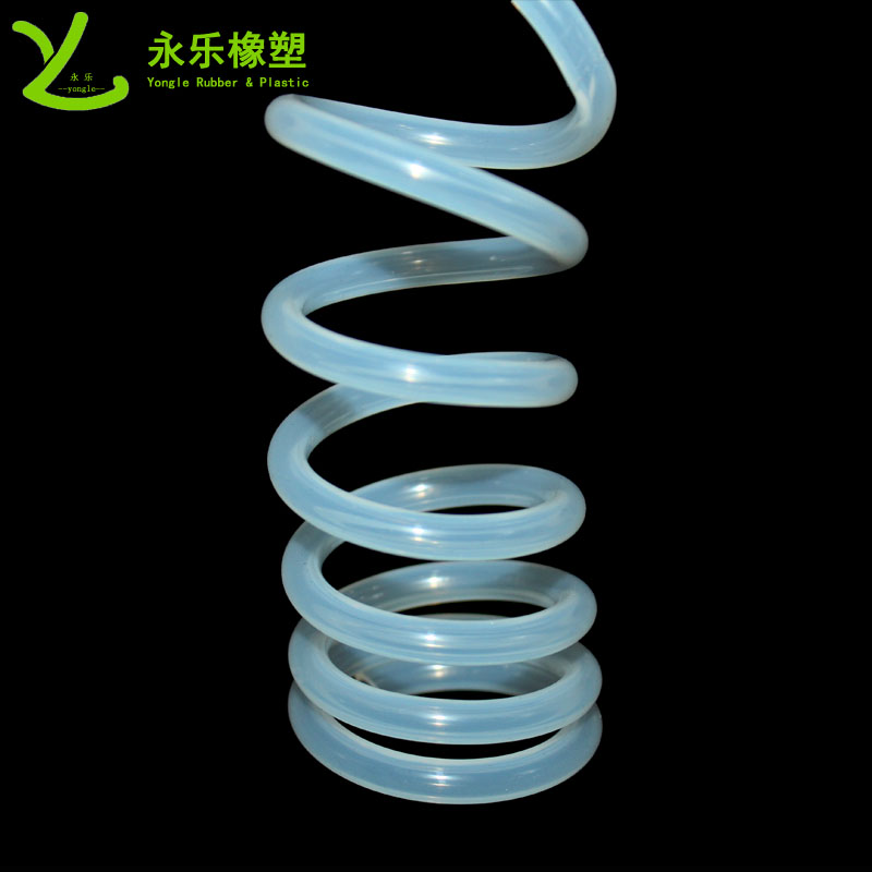 挤出弹簧硅胶管 冲牙器耐老化医用硅胶管