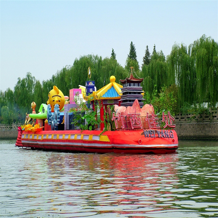 户外大型景区公园巡游花车 彩车设计制作厂 家 花车设计公司 点亮彩灯