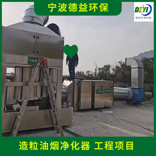 宁波造粒油烟净化器 油烟净化器 德益环保
