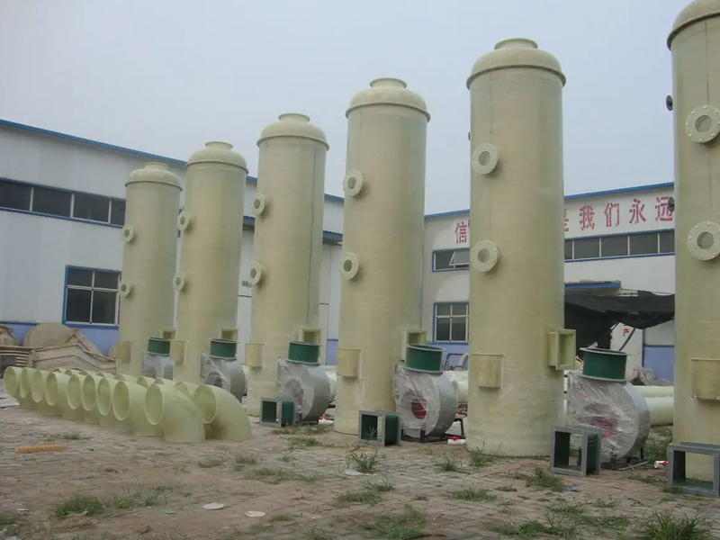 喷淋酸雾净化除尘工厂工业废气处理设备洗涤塔净化塔