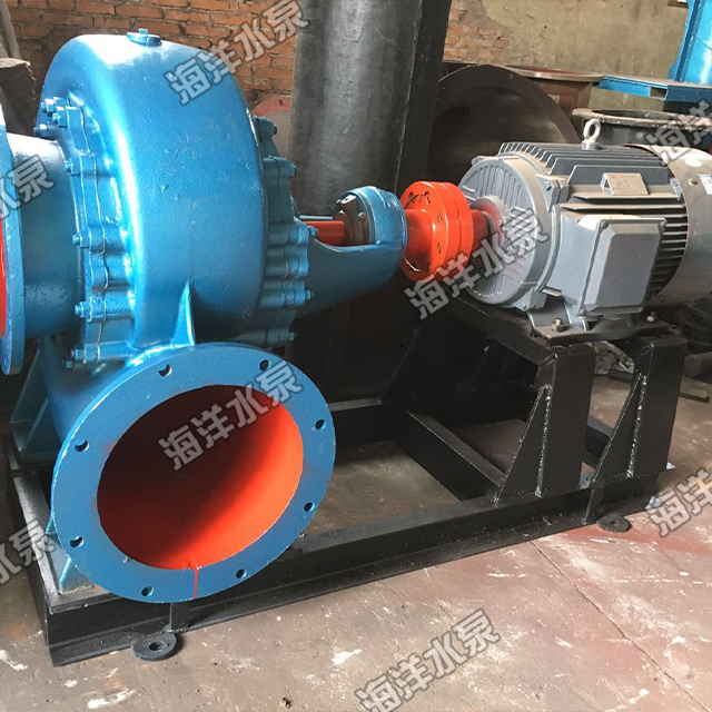 海洋水泵400HW-7配8-30KW电机泵体混流泵厂家运行稳定