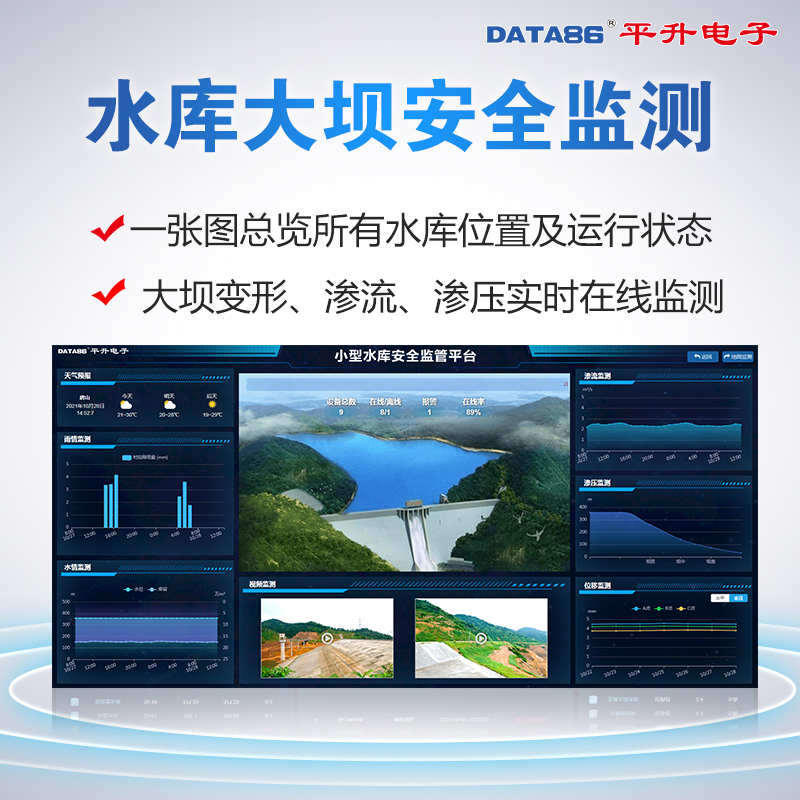 水库大坝安全监测能力提升项目 大坝安全监测系统 水库大坝信息化设备厂家