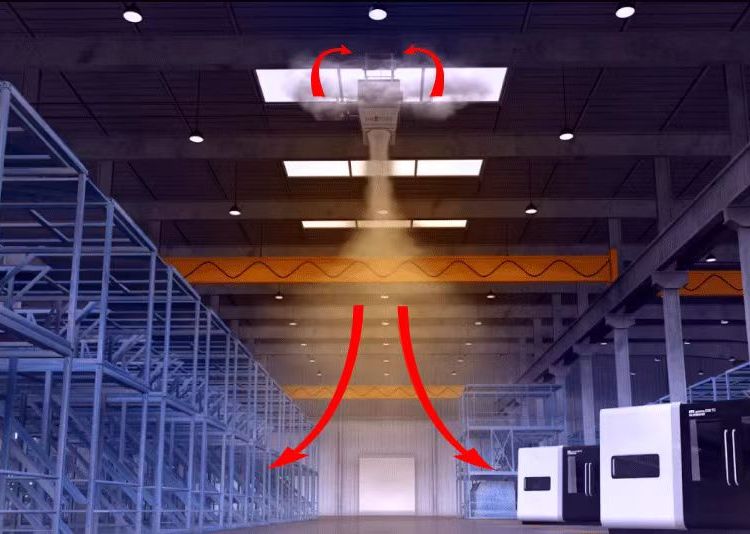 电热空调工业大功率高热量高空间适用大面积暖风机