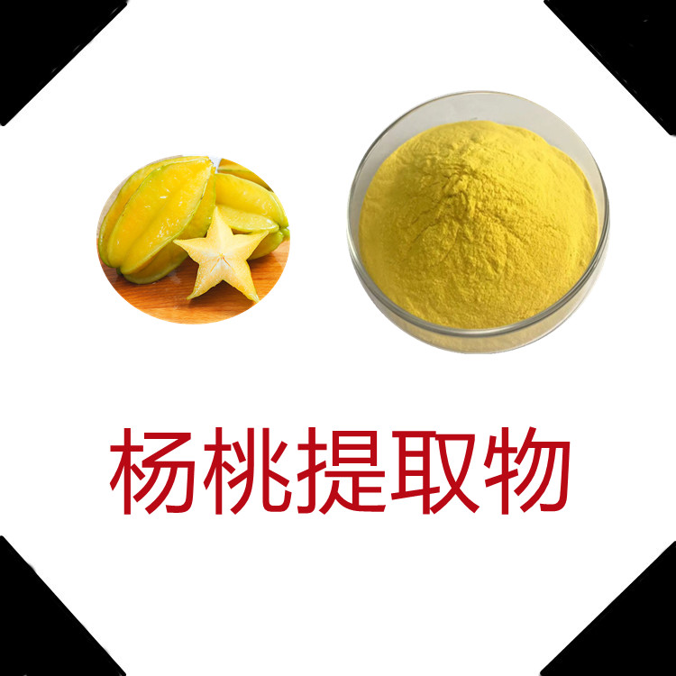 杨桃提取物   全水溶  质量稳定  固体饮料  食品级   粉末流动性好