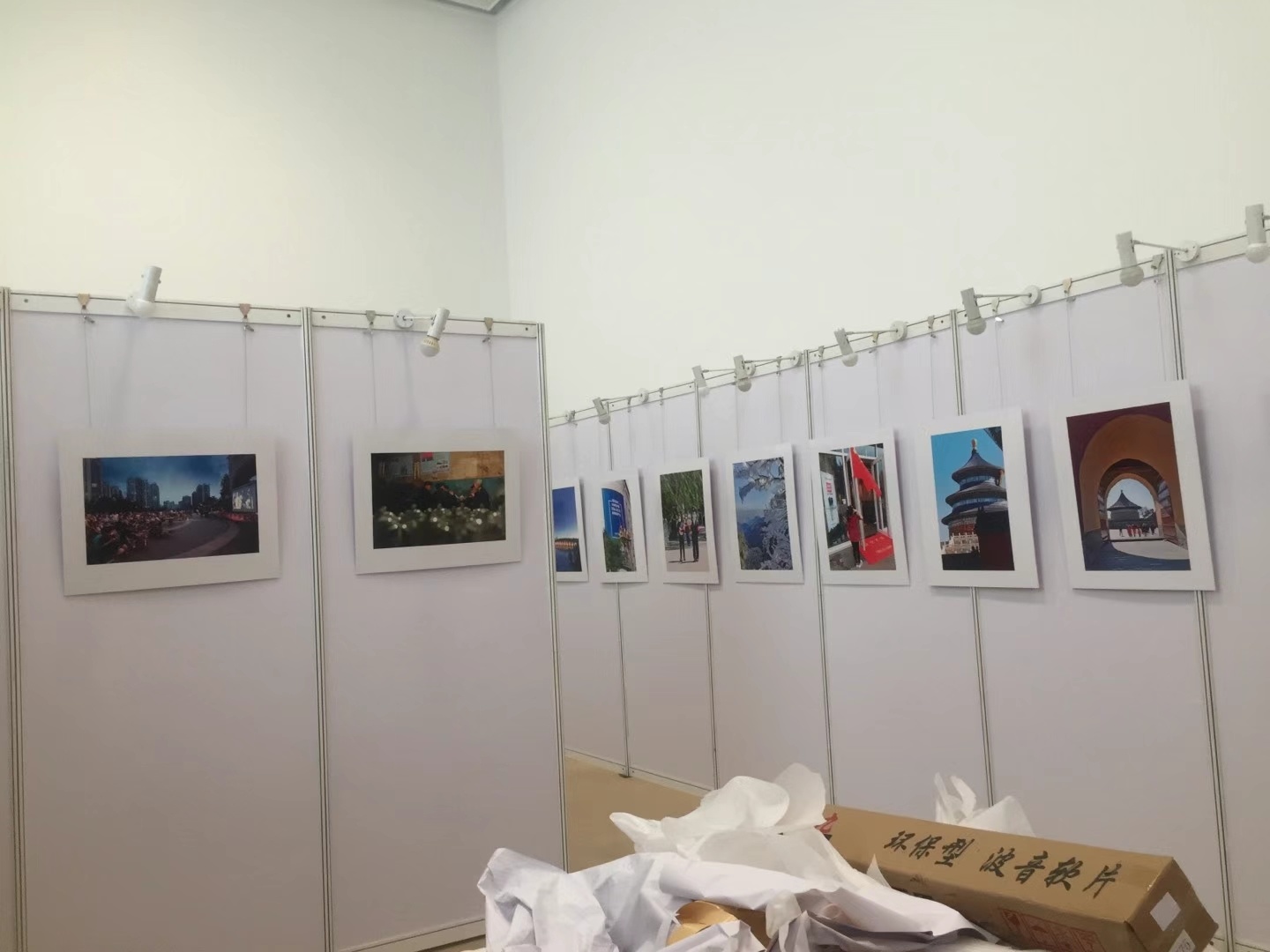八棱柱展示架租赁 标准摊位出租 展会标摊展板展览铝型材销售