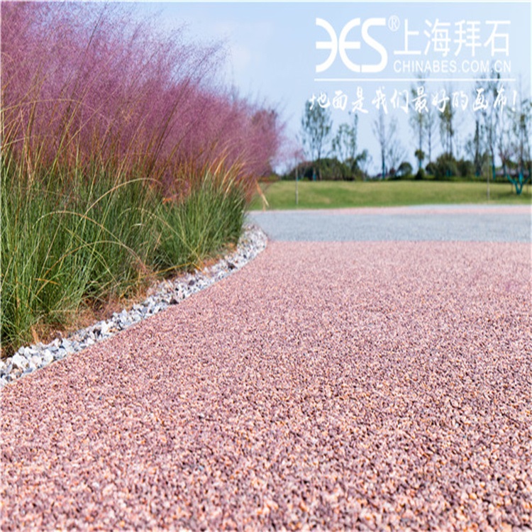 胶粘石 胶粘石透水地坪  胶粘石透水哪家好-胶粘石地面多少钱一平
