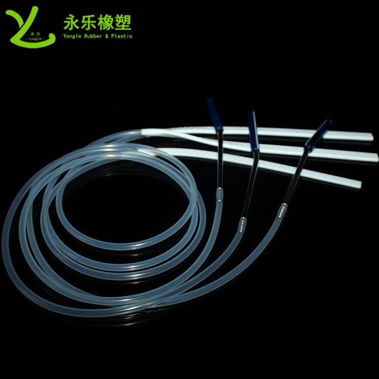 扁平引流硅胶管 耐老化硅胶输液管可定制