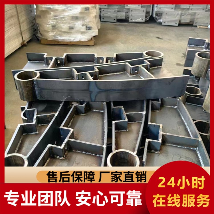 防撞护栏源头工厂 防撞护栏桥梁景区304不锈钢复合管护栏