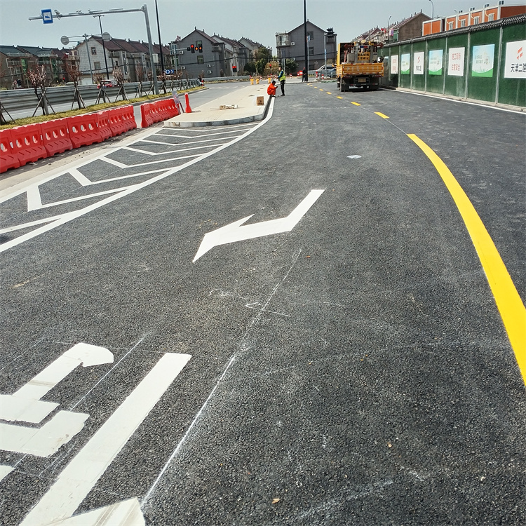 热熔标线 道路划线 专业厂区公路交通安全标识划线