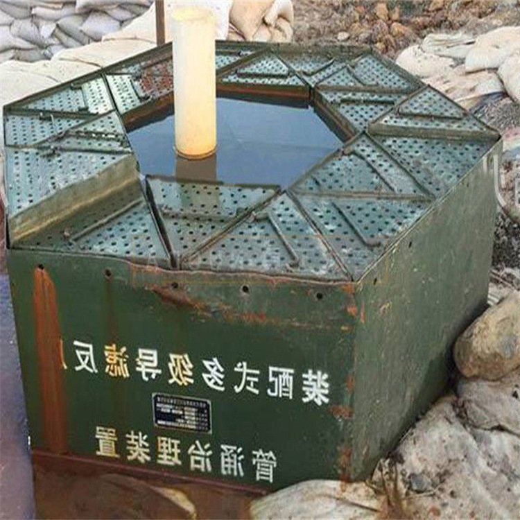防汛救灾装配式围井堤坝决口快速沉箱多级导滤反压管 品质保障