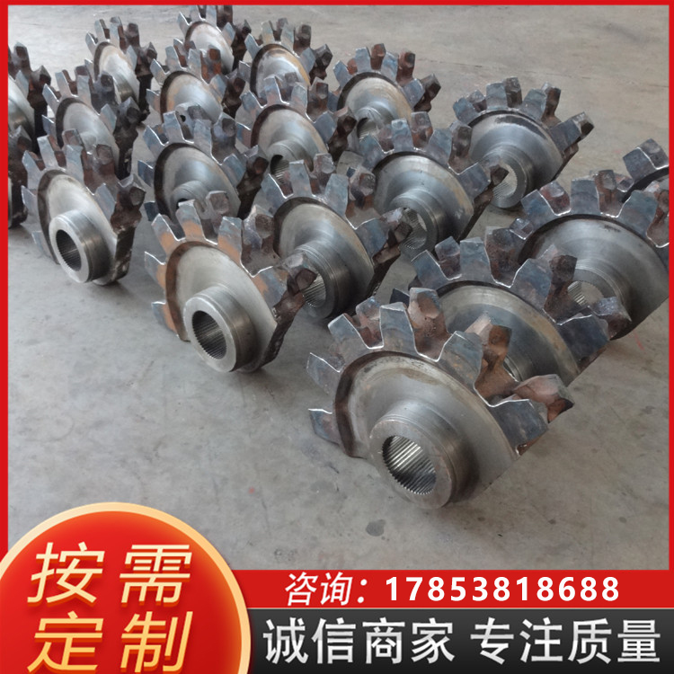 先进厂家销售多种规格的不锈钢链轮矿用链轮7齿工业用齿轮链轮