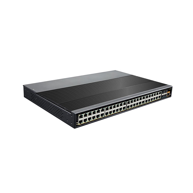 文朗WL-GYJ3048G04WSFP管理型千兆48电4万兆光工业级交换机