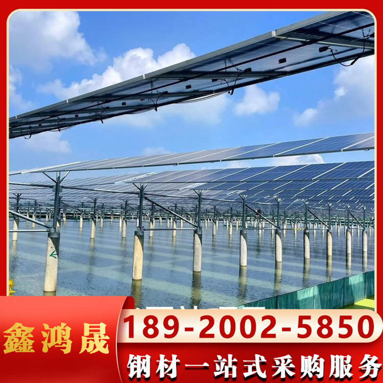 光伏支架厂家 太阳能柔性支架 坚固耐用大跨度多连跨结构
