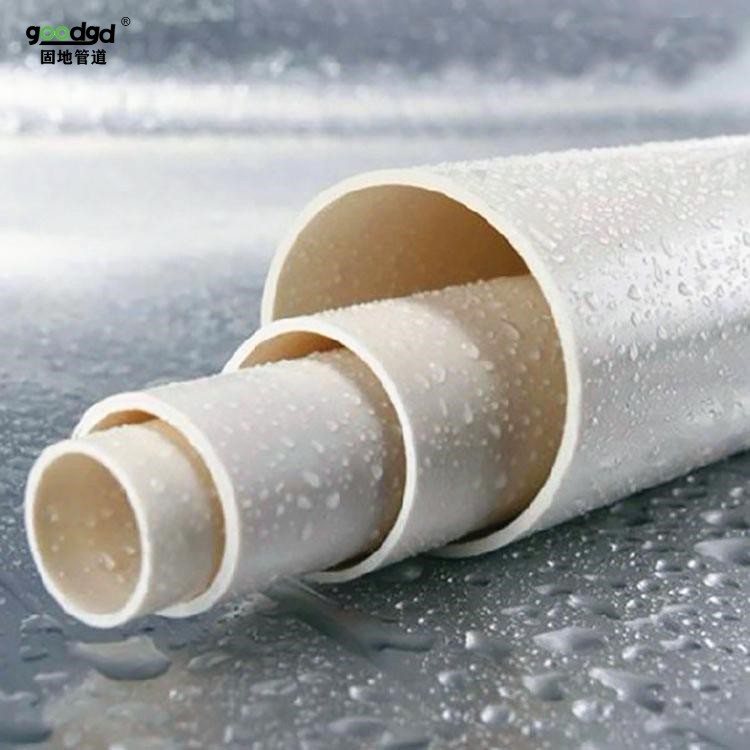 pvc-u给水管 供水管 黑色给水PE管全新料 固地科技现货