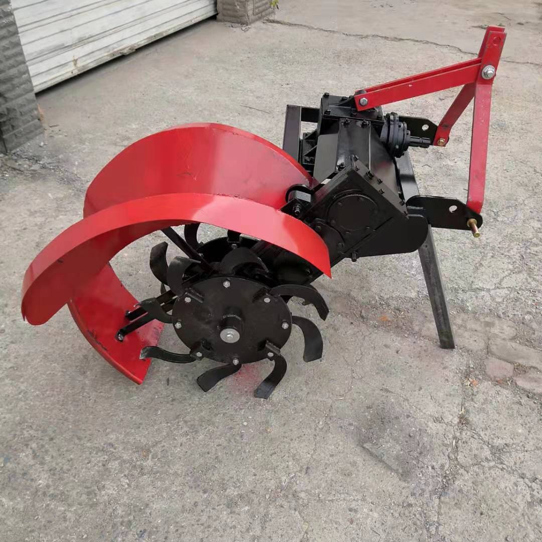 航远1KG-30小型果园开沟机批发，30-60马力四轮拖拉机带的后侧置的开沟施肥机厂家
