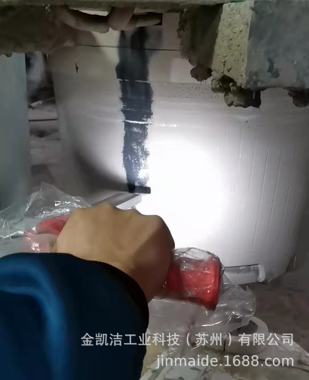 金凯洁干冰清洗机-轮毂模具-模具清洗