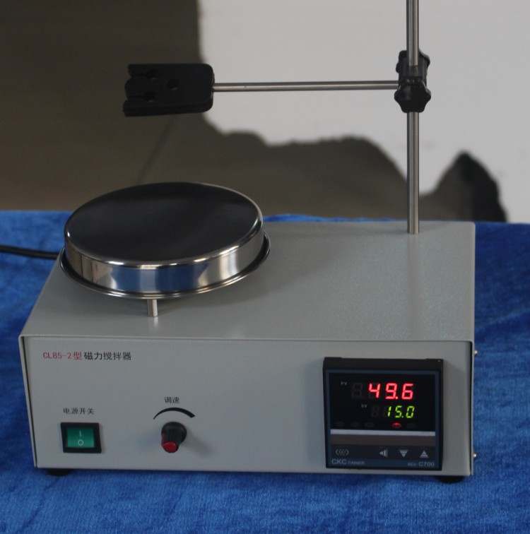源头厂家山东电讯七厂，实验室专用 CL85 - 2 磁力搅拌器，PID 控制