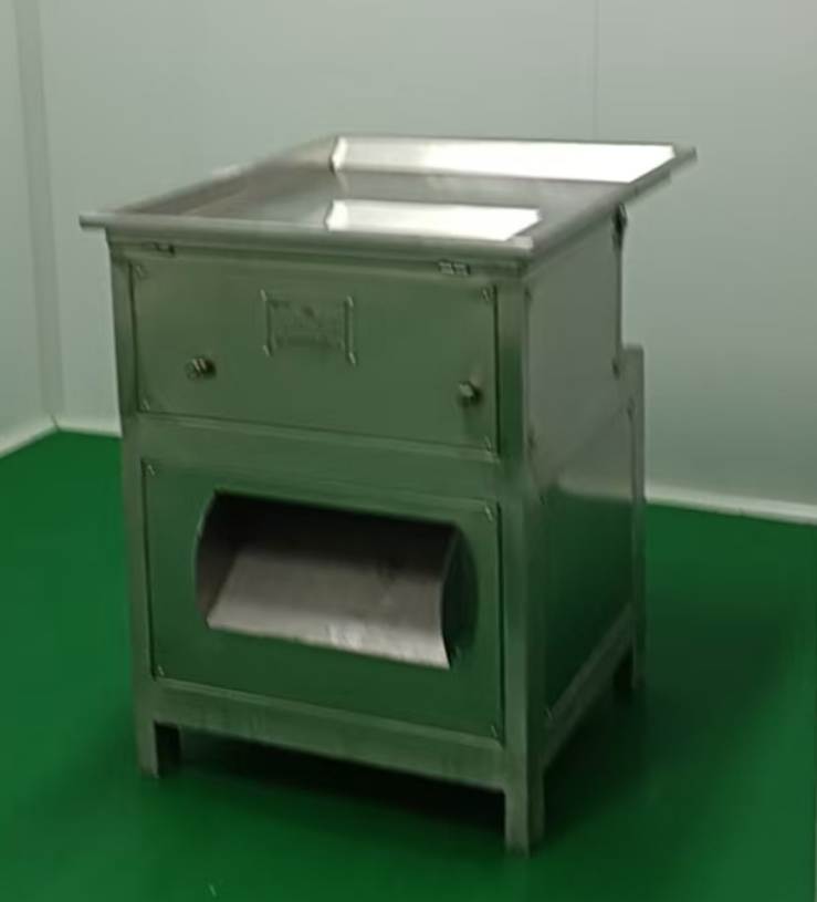 挤压式压扁机适应于中药材的破碎