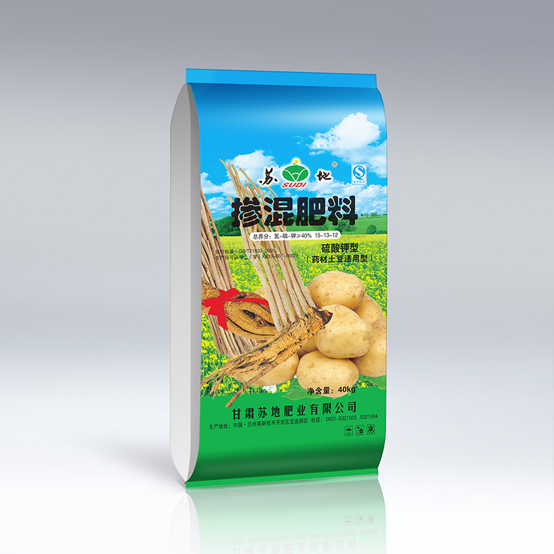 复混肥料15-13-12含量NPK40%药材40KG