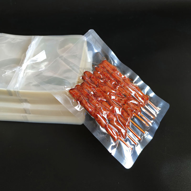 食品保鲜真空袋 透明三边封尼龙真空塑料袋