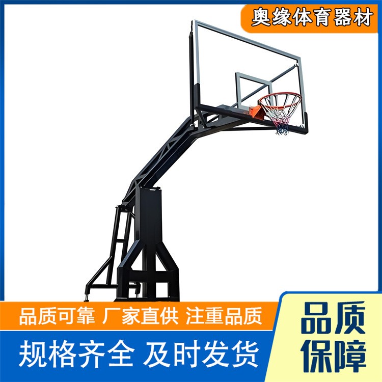 沧州奥缘体育器材  箱式篮球架 厂家