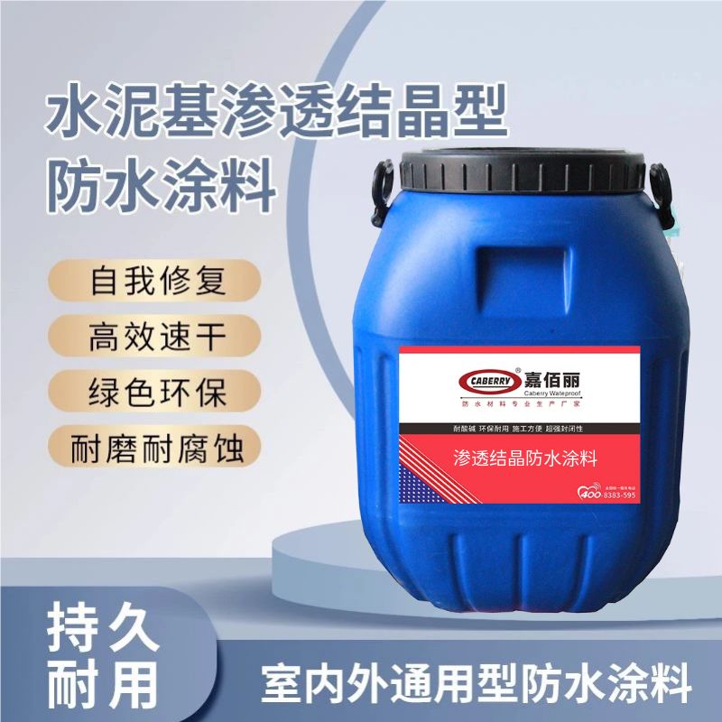 水泥基渗透结晶型防水涂料 防水抗渗透耐腐蚀
