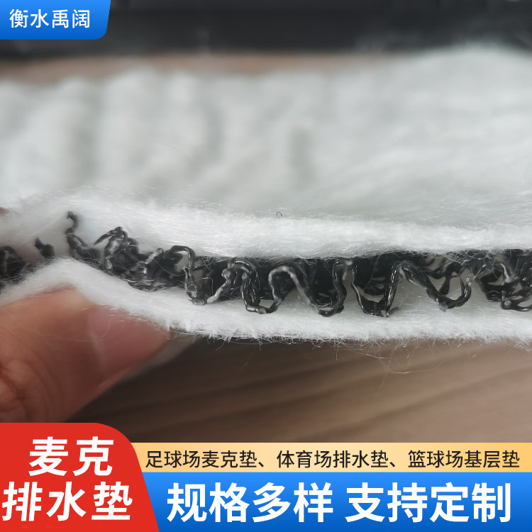 W1061型足球场排水网垫 土工复合排水垫 厚度6.2mm