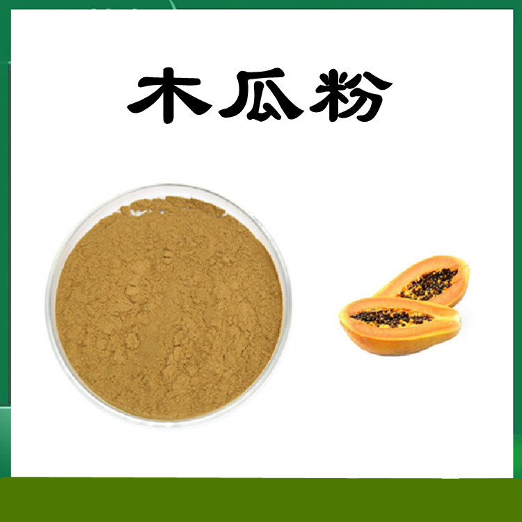 木瓜粉  粉质疏松  资质齐全 质量稳定 植物萃取工艺
