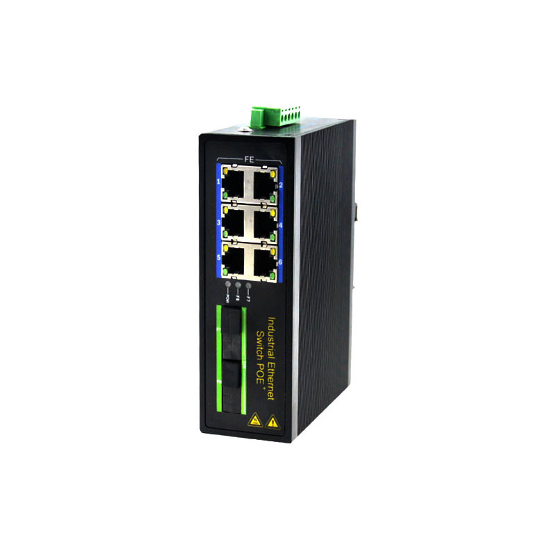 文朗WL-GYJ206B系列百兆2光6电工业收发器