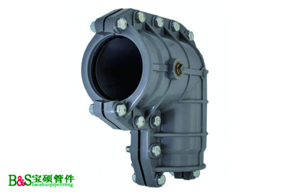 管道堵漏器 弯头抢修节75/90/110/125/140型PE PVC 塑料哈夫节