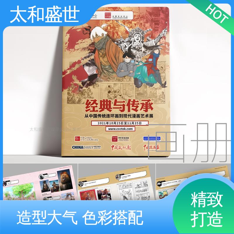 风格新颖 提高市场知名度 公司简介设计 太和盛世