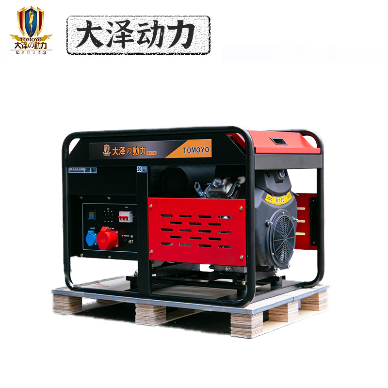 小型190A汽油发电电焊机 工地施工无电源可电焊