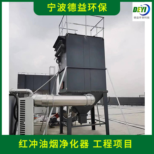 红冲油烟净化器 油烟净化器 宁波德益