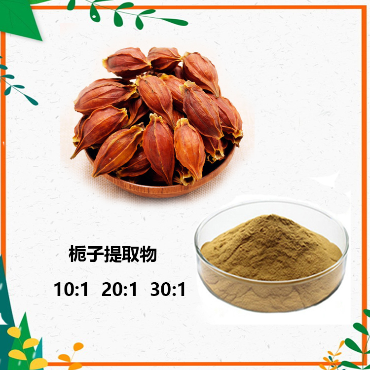 栀子提取物 10:1 水提 栀子浸膏 栀子浓缩粉 栀子提取液