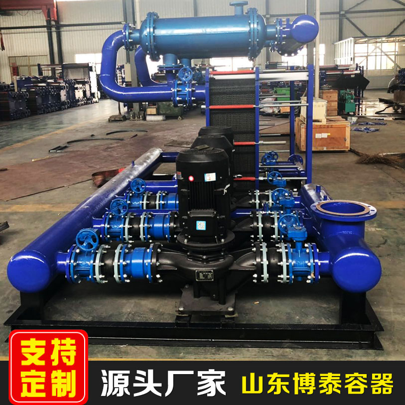 换热机组源头厂家 全自动一体化无人值守换热设备
