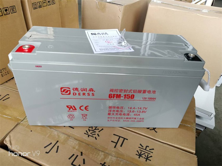 美国德润森蓄电池SGL12-150德润森12V150AH原装正品