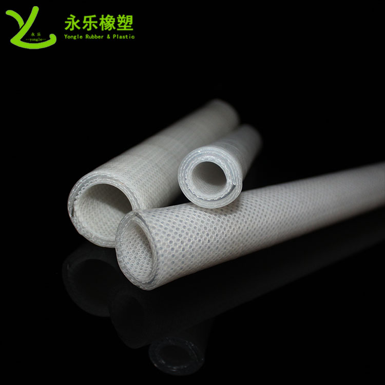 钢丝硅胶编织管 可定制咖啡机编织硅胶管