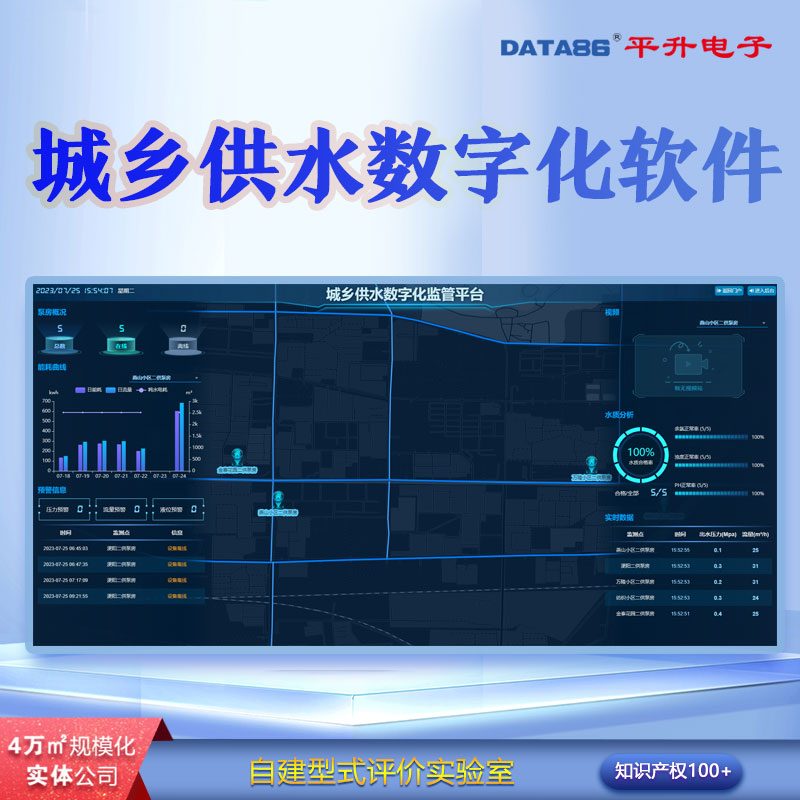 农村供水智慧水务信息化平台建设 智慧水务软件平台 城乡供水一体化智慧水务