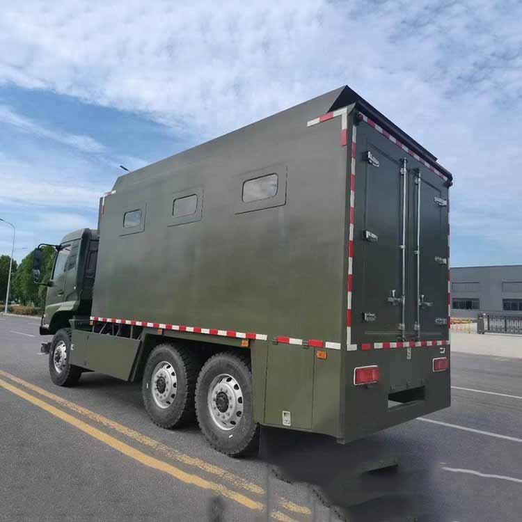 东风越野炊事车 四驱野外餐车 应急后勤保障车 多功能应急保障