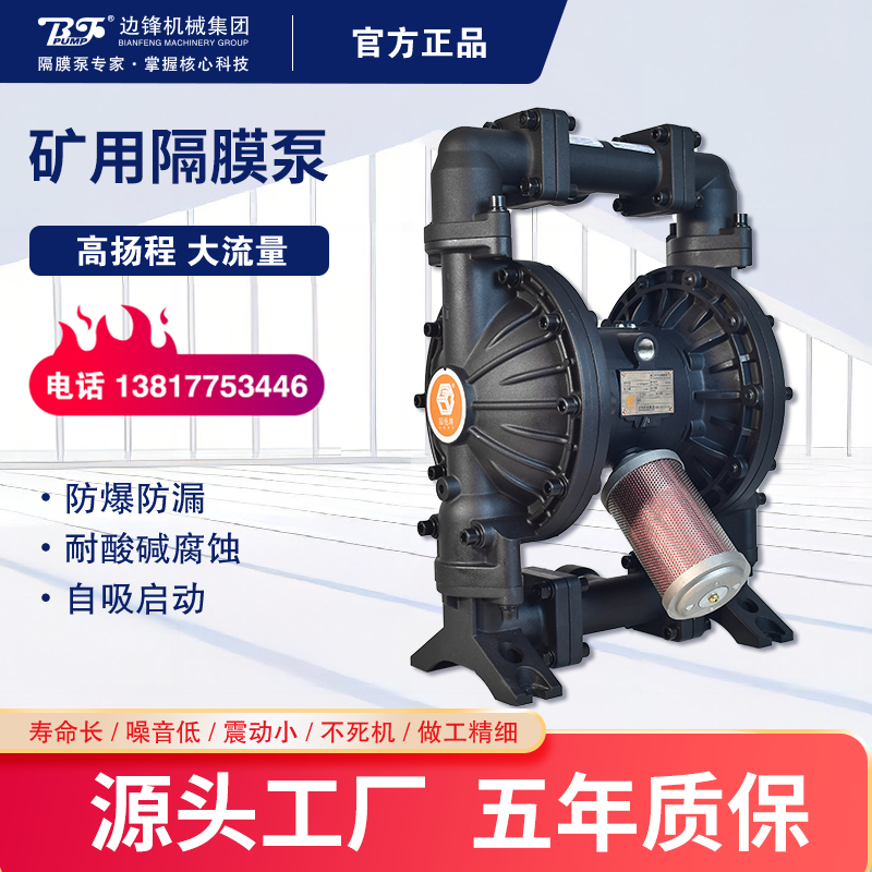 矿用气动隔膜泵BQG200-0.2厂家直销