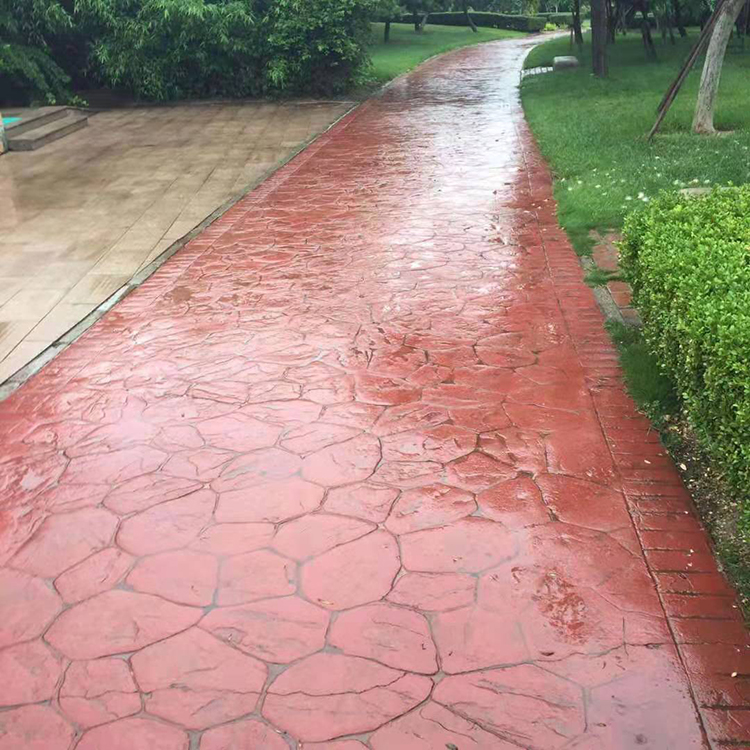 路艺 压花地坪厂家 压印地坪 压模地坪