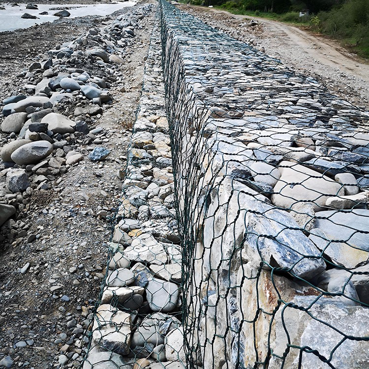 铅丝石笼网 河道用格宾网 抗洪护堤网箱现货