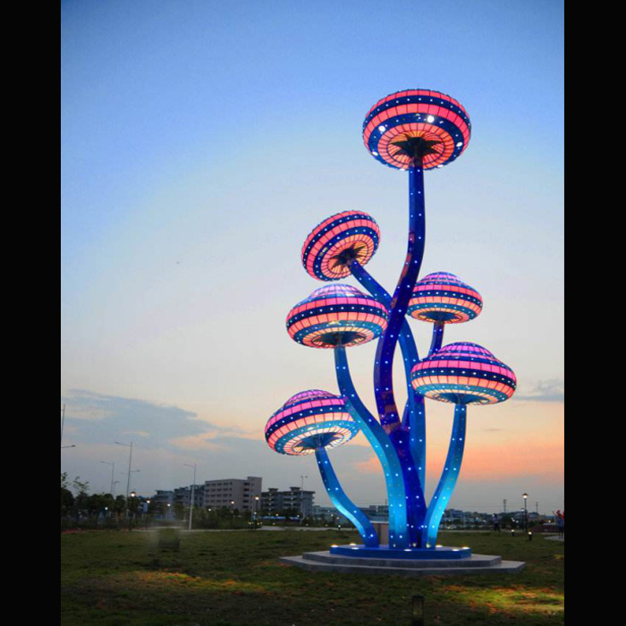 户外景观装饰灯定制大型景观灯简约广场造型灯创意异形灯led