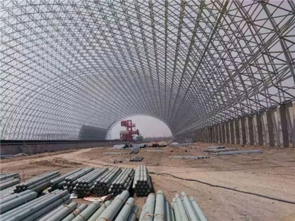网架 煤棚网架 加油站网架 建投重工 诚信经营