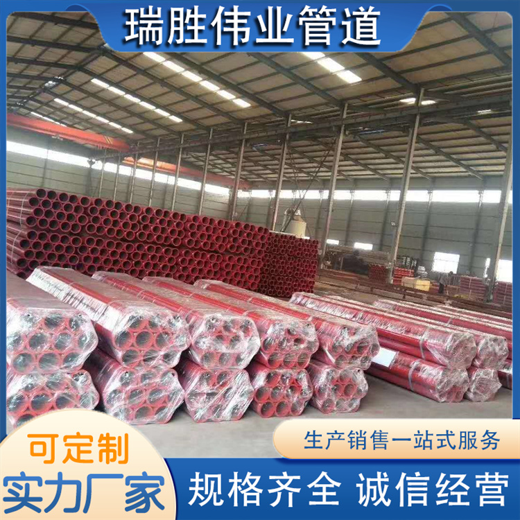 沧州瑞胜伟业管道  地泵管 厂家供应